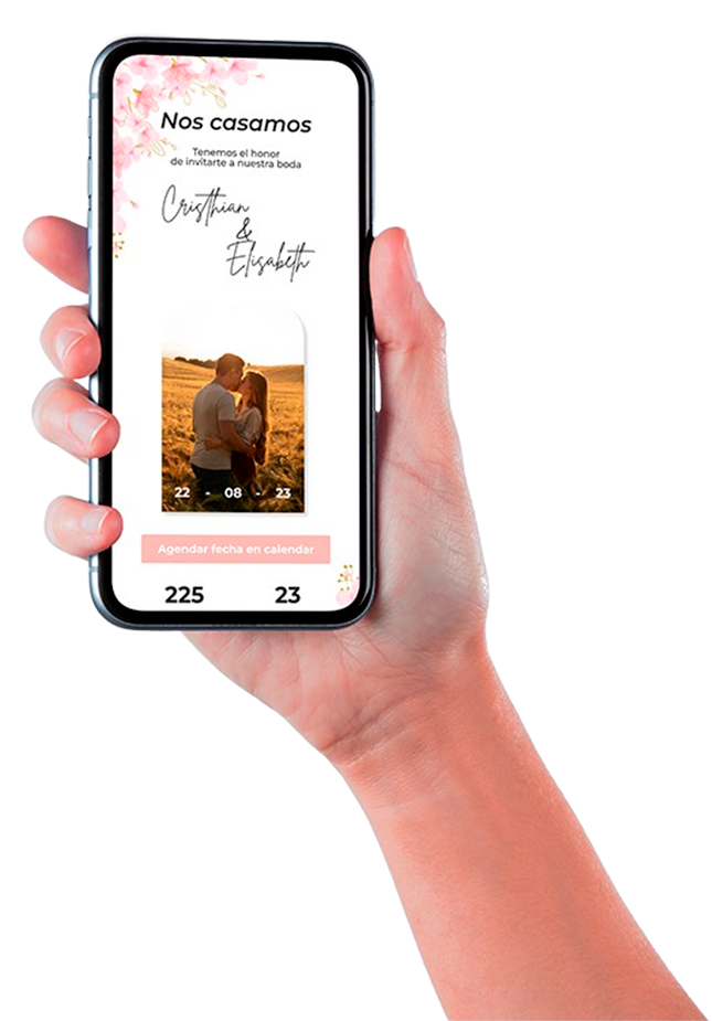 Invitaciones digitales para bodas y todo tipo de eventos​